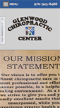 Mobile Screenshot of glenwoodchiro.com